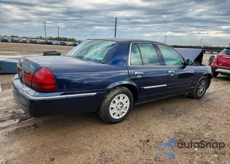 2004 Mercury Grand Marquis Gs из США, поврежденный, VIN 2MEFM74WX4X661403
